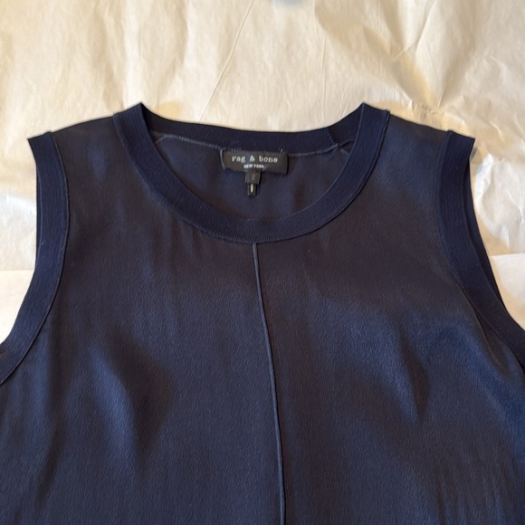 Rag & bone NEW YORK Navy tank NWOT S - Picture 6 of 11